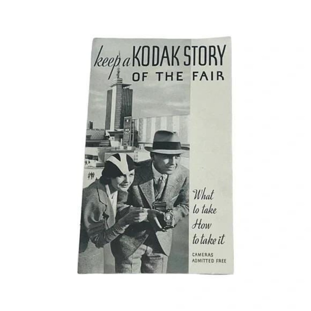 Keep a Kodak Story of the Fair 1933 Chicagos Worlds Fair Vintage Brochure BBX